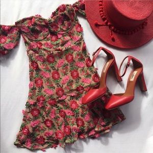 Bnwt for love and lemons Amelia strapless dress